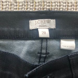 J. Crew Jeans - J Crew wax coated Black jeans J. Crew Jeans - J Crew wax coated Black jeans